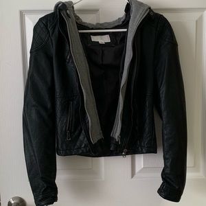 Leather jacket